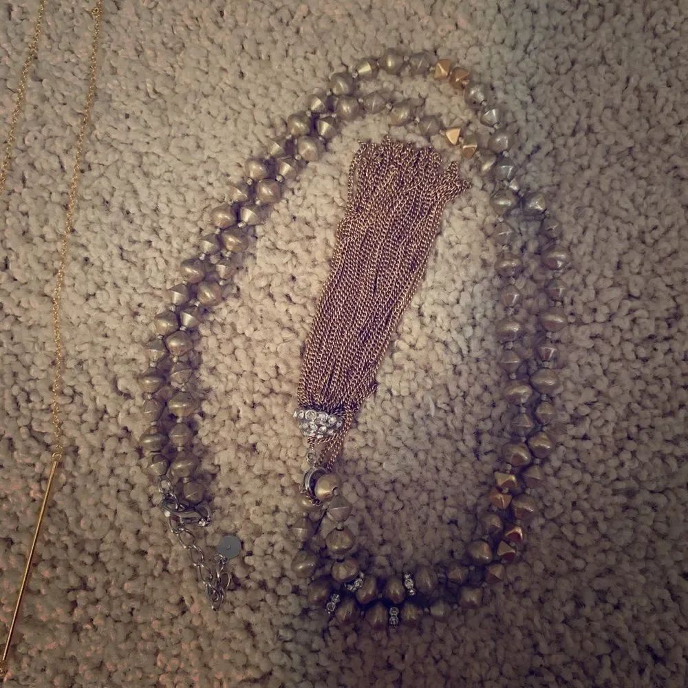 Stella and Dot Tassel Necklace